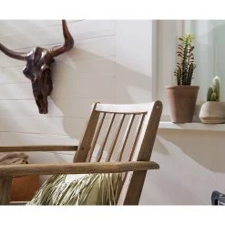 Ars manufacti Taureau en bois décoratif - Bleu cobalt -Pas Cher Décoration Magasin 1000040106 190613 13073300002 MOOD GALLERYIMAGES P000000001000040106 mood