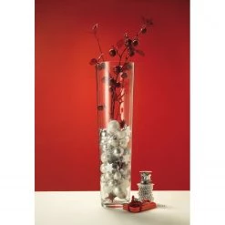 Vase Iconic - Verre - Transparent - Hauteur : 70 cm -Pas Cher Décoration Magasin 1000056681 210827 17002600020 MOOD DETAILS P000000001000056681 mood