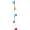 Näve Guirlande lumineuse Lampion - Matière plastique - Multicolore