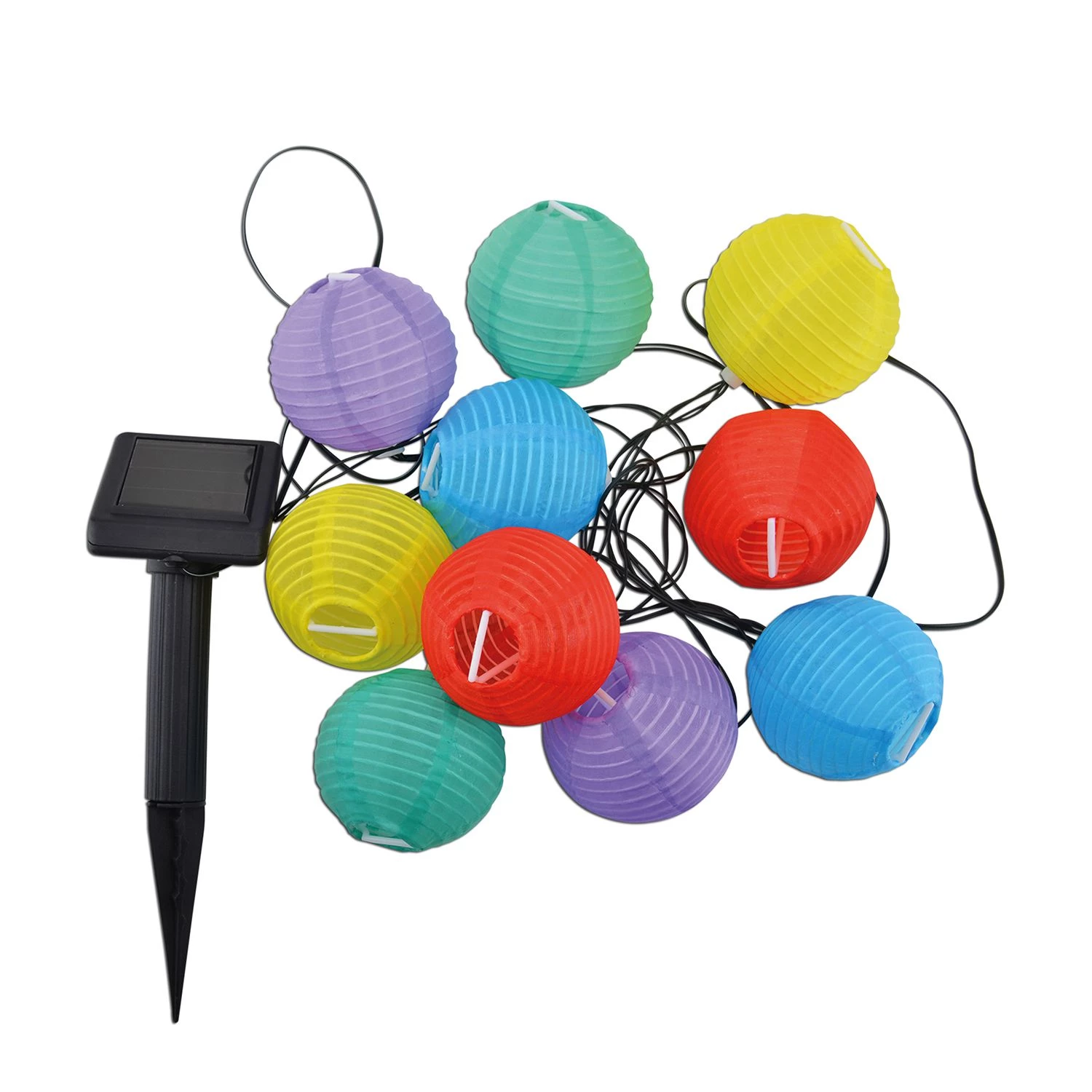 Näve Guirlande lumineuse Lampion - Matière plastique - Multicolore 3 Näve Guirlande lumineuse Lampion - Matière plastique - Multicolore – Image 3