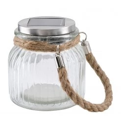 Näve Lanternes solaires Bari (lot de 2) - Verre - Transparent -Pas Cher Décoration Magasin 1000126457 180717 153042100 GALLERYIMAGES P000000001000126457