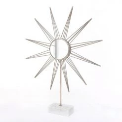 Kayoom Miroir décoratif Kalida - Fer - Argenté