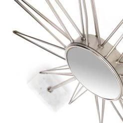 Kayoom Miroir décoratif Kalida - Fer - Argenté -Pas Cher Décoration Magasin 1000127284 180828 13511457 GALLERYIMAGES P000000001000127284