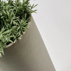 Twentyfour Vases Marta II (lot de 2) - Ciment - Gris -Pas Cher Décoration Magasin 1000130339 180921 07133836 GALLERYIMAGES P000000001000130339