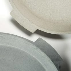 Twentyfour Vases Marta IV (lot de 2) - Ciment - Gris -Pas Cher Décoration Magasin 1000130343 180921 07133945 GALLERYIMAGES P000000001000130343