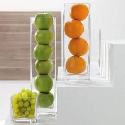 Vase Column - Verre - Transparent - Hauteur : 30 cm -Pas Cher Décoration Magasin 1000133562 181002 15550018 GALLERYIMAGES P000000001000133562