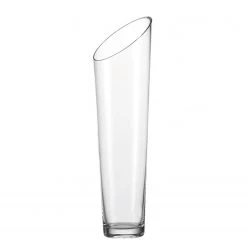 Vase Dynamic - Verre - Transparent - Hauteur : 40 cm