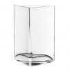Leonardo Vase Centro II - Verre cristallin - Translucide - Hauteur : 23 cm
