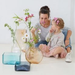 Leonardo Vase Centro - Verre cristallin - Ardoise -Pas Cher Décoration Magasin 1000138988 181105 08073147 MOOD GALLERYIMAGES P000000001000138988 mood