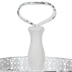 My Flair Présentoir à étage Erulina - Laiton - Blanc -Pas Cher Décoration Magasin 1000139514 181113 08371926 GALLERYIMAGES P000000001000139514