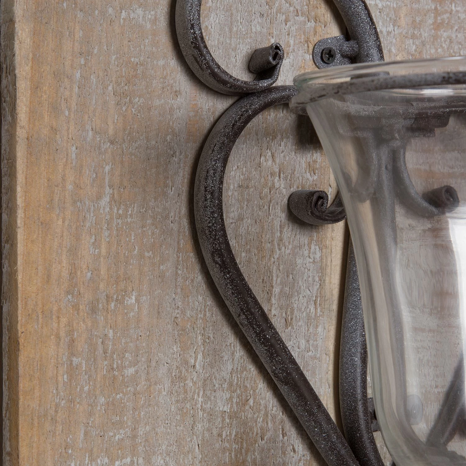 My Flair Bougeoir mural Wallha - MDF - Blanc / Marron 3 My Flair Bougeoir mural Wallha - MDF - Blanc / Marron – Image 3