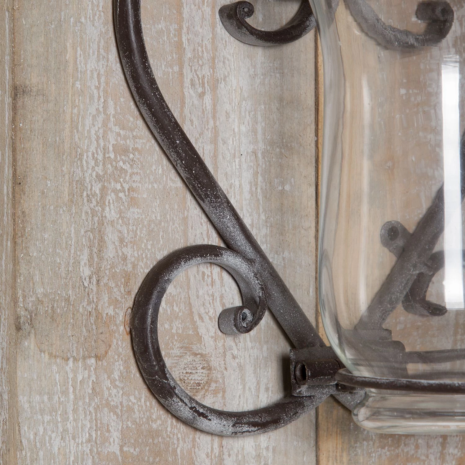 My Flair Bougeoir mural Walon - MDF - Blanc / Marron 3 My Flair Bougeoir mural Walon - MDF - Blanc / Marron – Image 3