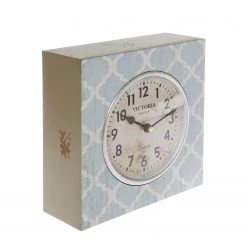 My Flair Horloge Iporanga - Blanc alpin / Bleu glacé -Pas Cher Décoration Magasin 1000139590 181113 083815278 GALLERYIMAGES P000000001000139590