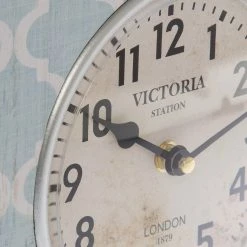 My Flair Horloge Iporanga - Blanc alpin / Bleu glacé -Pas Cher Décoration Magasin 1000139590 181113 083816279 GALLERYIMAGES P000000001000139590