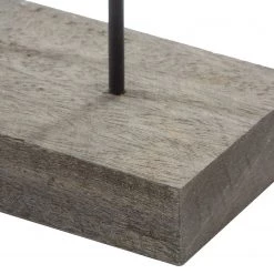 My Flair Objet décoratif Fretcut - Fer / Manguier - Marron / Noir -Pas Cher Décoration Magasin 1000139606 181113 083826331 GALLERYIMAGES P000000001000139606