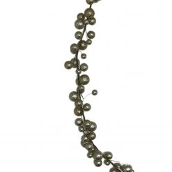 My Flair Guirlande boules de Noël - Résine synthétique - Doré