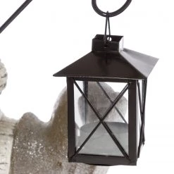 My Flair Décoration garçon à la lanterne I - Résine synthétique - Gris / Rouge -Pas Cher Décoration Magasin 1000140824 181114 074244147 GALLERYIMAGES P000000001000140824