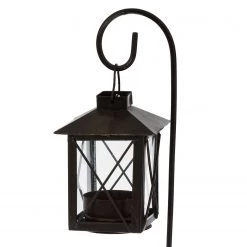 My Flair Décoration fille à la lanterne II - Résine synthétique - Gris -Pas Cher Décoration Magasin 1000140825 181114 074245153 GALLERYIMAGES P000000001000140825