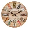 My Flair Horloge murale Allingham - MDF - Multicolore