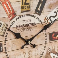 My Flair Horloge murale Allingham - MDF - Multicolore -Pas Cher Décoration Magasin 1000143007 181115 17300664 GALLERYIMAGES P000000001000143007