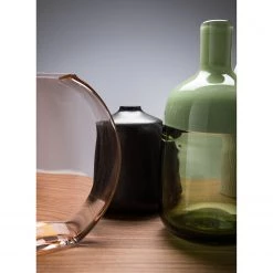 Leonardo Vase Lucente IX - Verre - Ambre -Pas Cher Décoration Magasin 1000144389 190403 12514400019 GALLERYIMAGES P000000001000144389