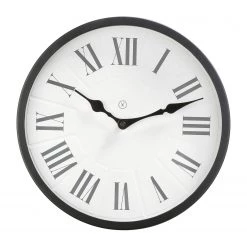 Sompex Horloge murale Madrid - Métal / Verre - Beige