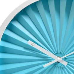 Sompex Horloge murale Florence - Métal / Verre - Bleu clair -Pas Cher Décoration Magasin 1000145216 181129 11335900052 GALLERYIMAGES P000000001000145216