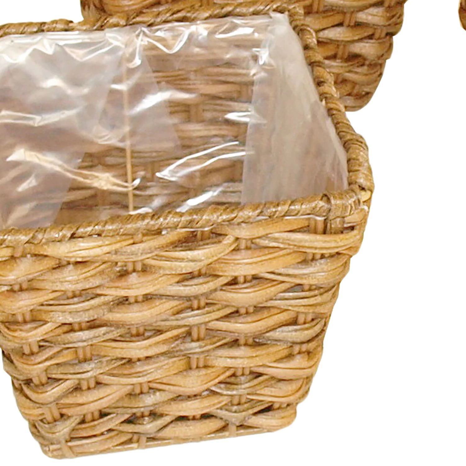 Flechtwaren Müller Paniers Valla Cube (3 éléments) - Polyrotin - Marron 2 Flechtwaren Müller Paniers Valla Cube (3 éléments) - Polyrotin - Marron – Image 2