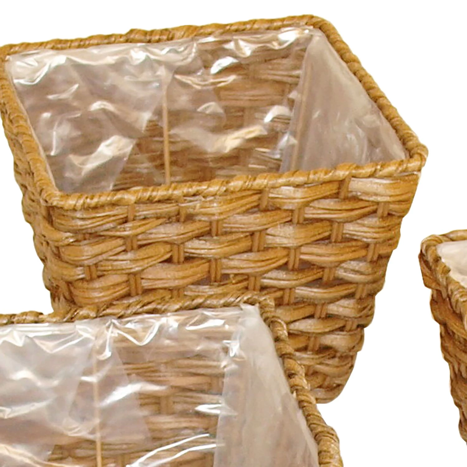 Flechtwaren Müller Paniers Valla Cube (3 éléments) - Polyrotin - Marron 3 Flechtwaren Müller Paniers Valla Cube (3 éléments) - Polyrotin - Marron – Image 3