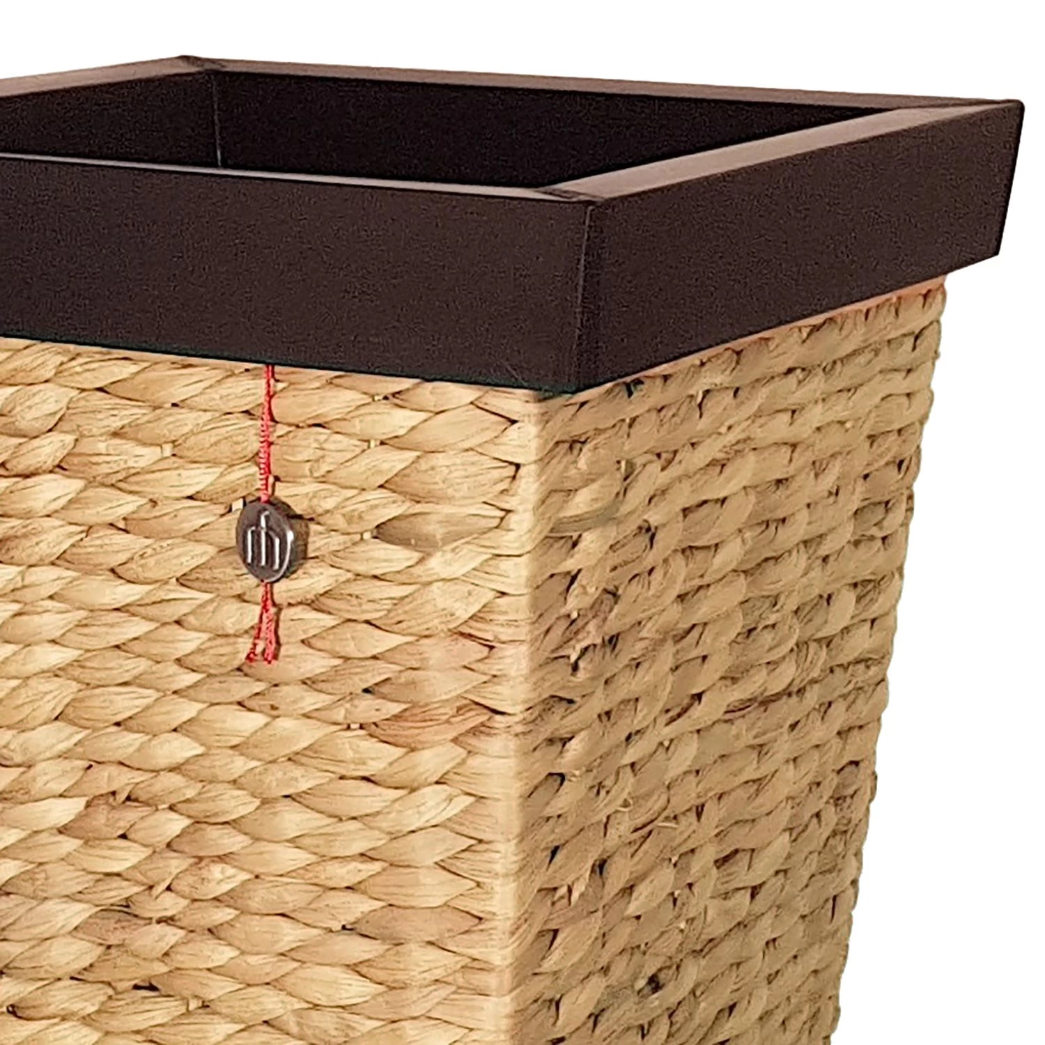 Flechtwaren Müller Pot de fleur Clovelly II - Jacinthe d’eau - Marron clair - 28 x 50 cm 2 Flechtwaren Müller Pot de fleur Clovelly II - Jacinthe d’eau - Marron clair - 28 x 50 cm – Image 2