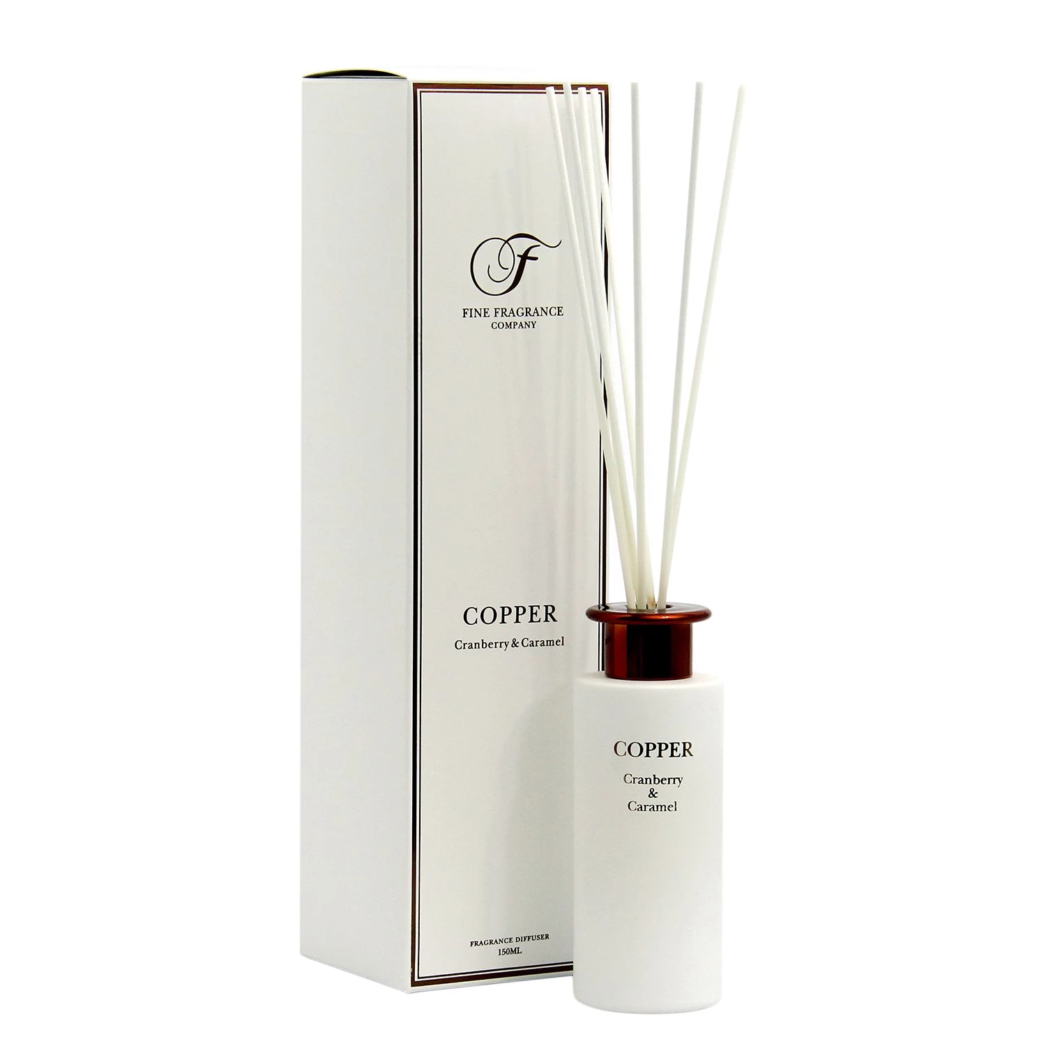 Fine Fragrance Company Diffuseur Copper - Verre - Cuivre - 150 ml 1 Fine Fragrance Company Diffuseur Copper - Verre - Cuivre - 150 ml