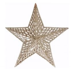 My Flair Étoile décorative Hotton - Polyrésine - Doré