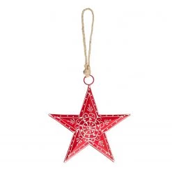 My Flair Suspension Palm Cay - Fer - Rouge