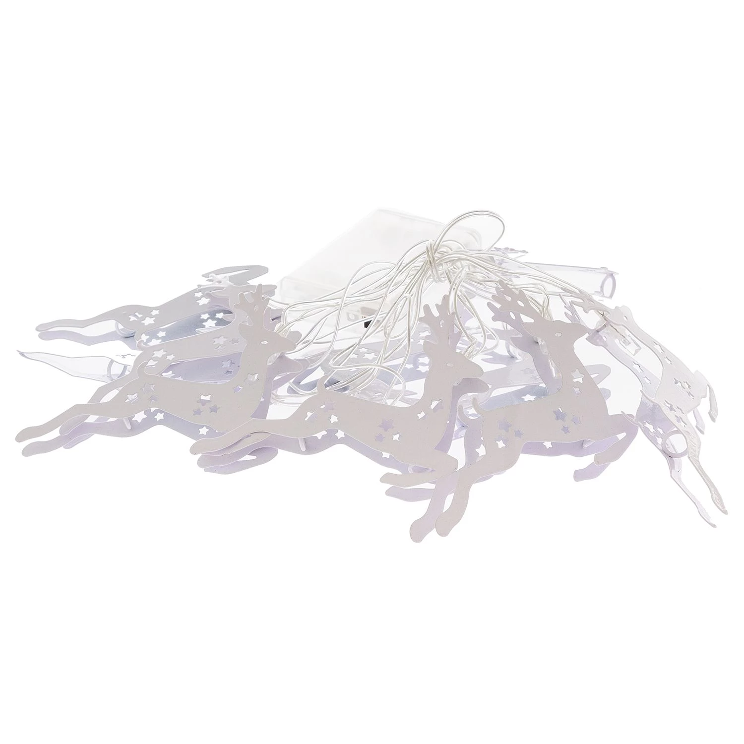 My Flair Guirlande lumineuse Bebra - PVC / Cuivre - Blanc 1 My Flair Guirlande lumineuse Bebra - PVC / Cuivre - Blanc