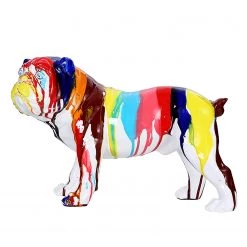 Kayoom Statuette Bulldog - Résine synthétique - Multicolore -Pas Cher Décoration Magasin 1000156861 190215 13344800111 GALLERYIMAGES P000000001000156861