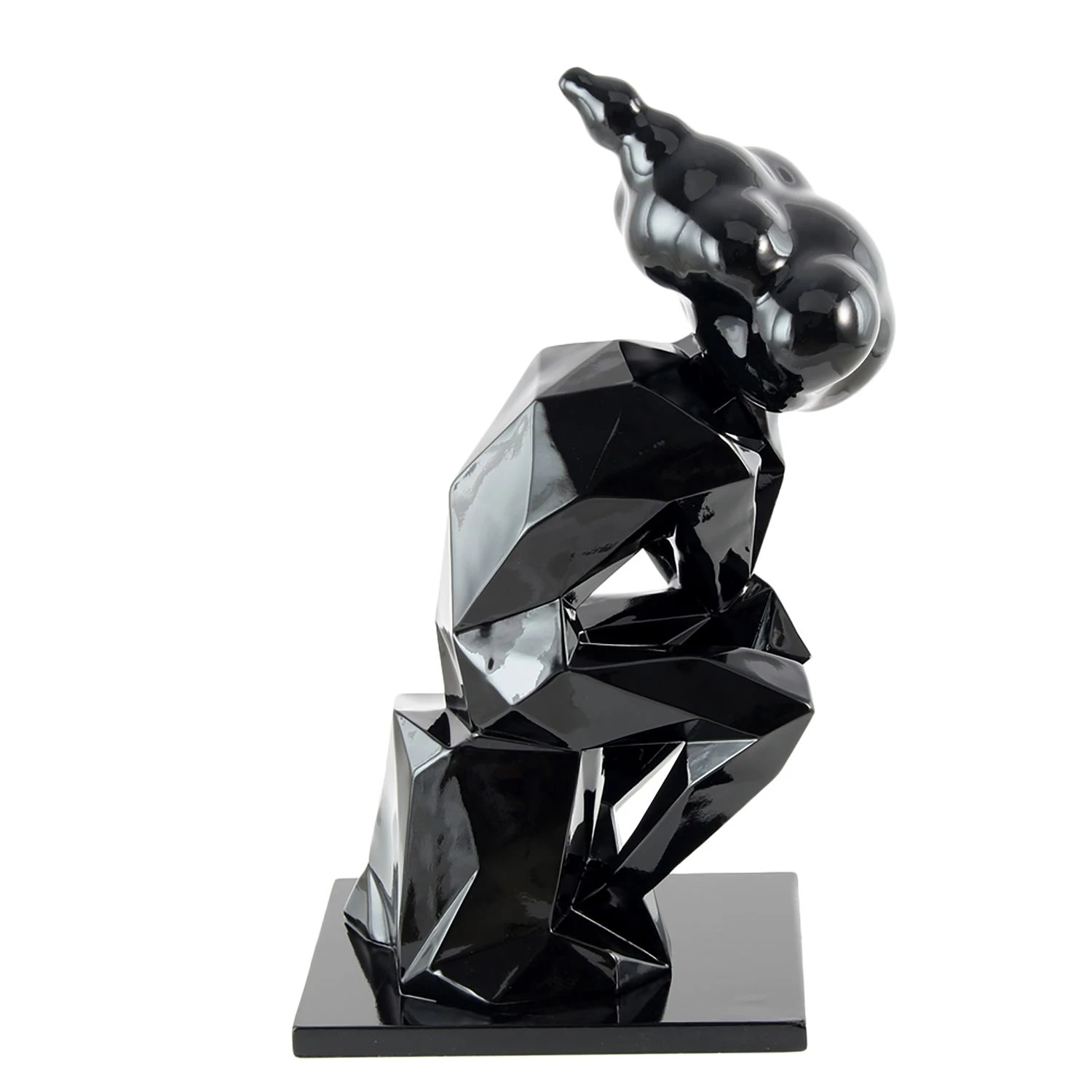 Kayoom Statuette Kenya I - Résine synthétique - Noir 6 Kayoom Statuette Kenya I - Résine synthétique - Noir – Image 6