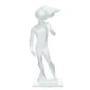 Kayoom Statuette Kenya III - Résine synthétique - Blanc