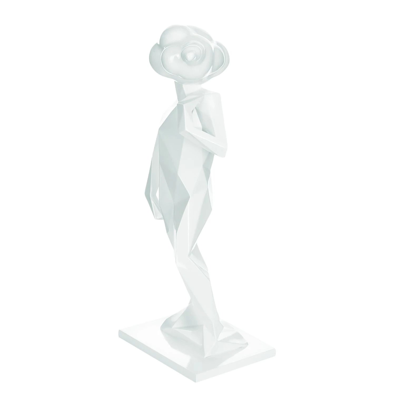 Kayoom Statuette Kenya III - Résine synthétique - Blanc 4 Kayoom Statuette Kenya III - Résine synthétique - Blanc – Image 4