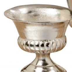 Boltze Cache-pots Toulon (2 éléments) - Aluminium - Argenté -Pas Cher Décoration Magasin 1000159102 190222 15281800101 GALLERYIMAGES P000000001000159102