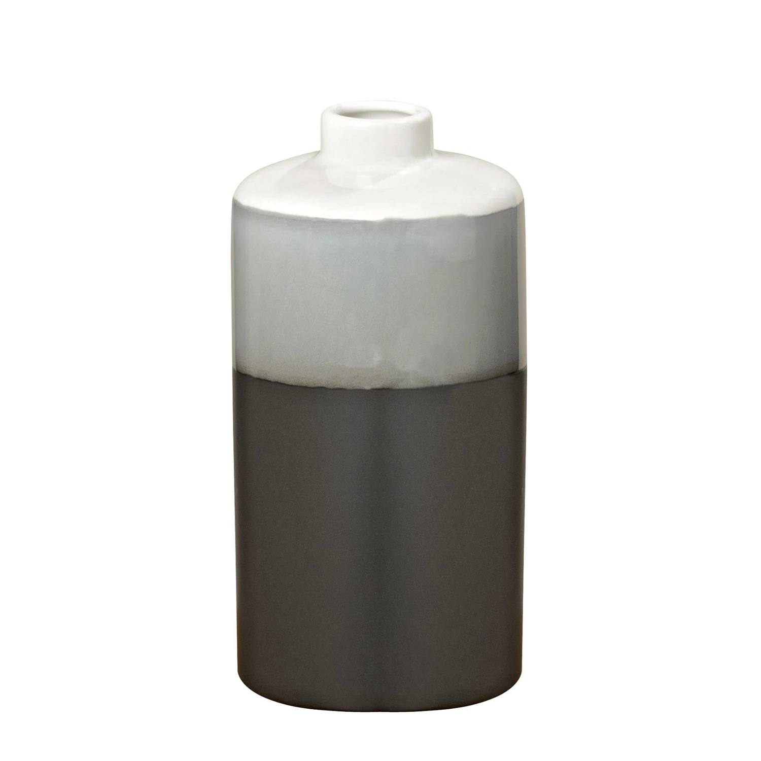 Boltze Vase Brixa (3 éléments) - Porcelaine - Gris / Noir / Blanc 4 Boltze Vase Brixa (3 éléments) - Porcelaine - Gris / Noir / Blanc – Image 4