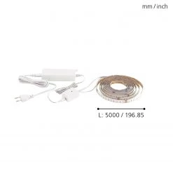 EGLO connect Bande LED Piata I - Matière plastique - 1 ampoule 19 EGLO connect Bande LED Piata I - Matière plastique - 1 ampoule -Pas Cher Décoration Magasin 1000164099 200623 10014800309 SKETCH DETAILS P000000001000164099 sketch