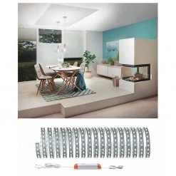 Paulmann Guirlande lumineuse Denman 10 m X - Silicone - 1 ampoule