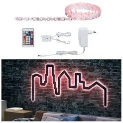 Paulmann Guirlande lumineuse Balchik 3 m III - Silicone - 1 ampoule