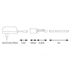 Paulmann Guirlande lumineuse Ilheus 5 m IV - Silicone - 1 ampoule 15 Paulmann Guirlande lumineuse Ilheus 5 m IV - Silicone - 1 ampoule -Pas Cher Décoration Magasin 1000168757 200103 12290600028 SKETCH DETAILS P000000001000168757 sketch