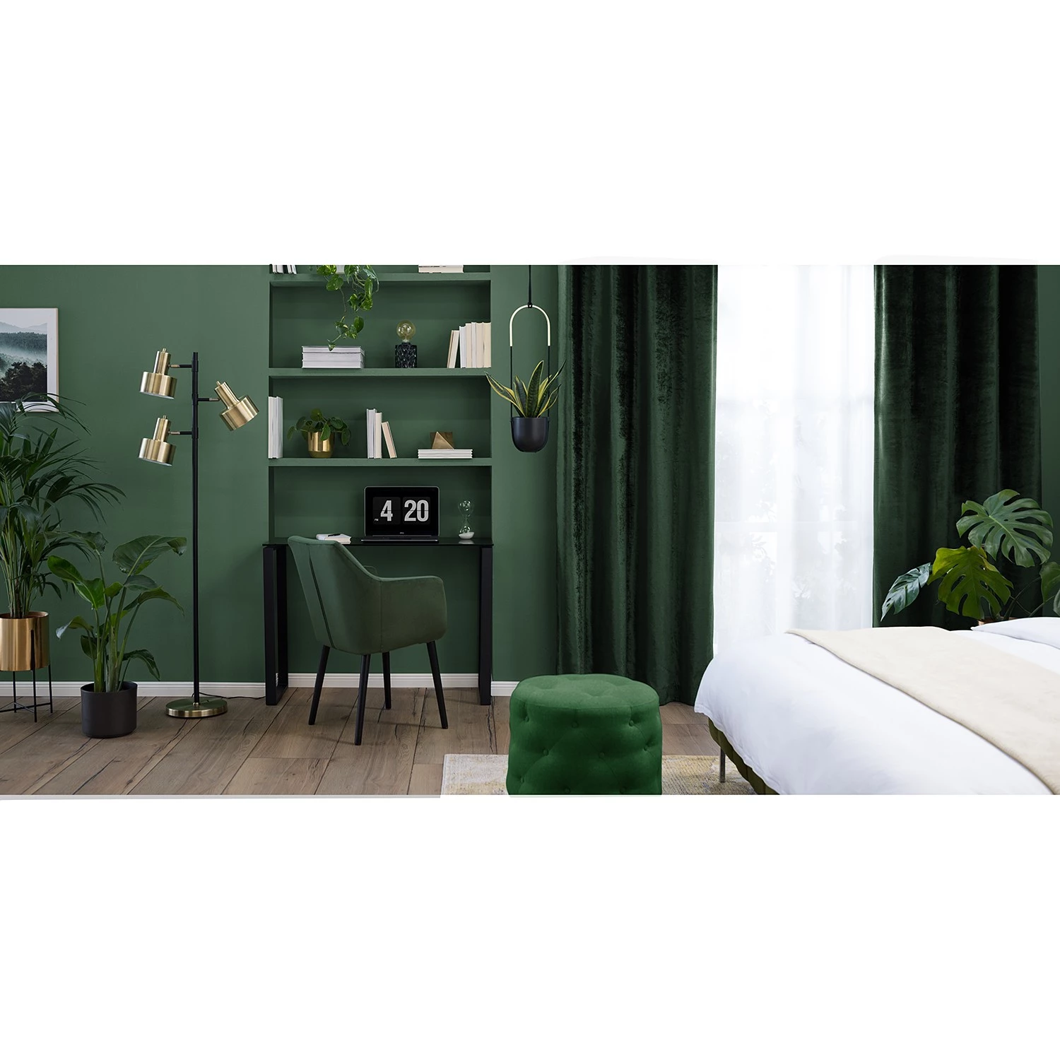 Umbra Suspension plante Bolo - Fer / Coton / Céramique - Noir 2 Umbra Suspension plante Bolo - Fer / Coton / Céramique - Noir – Image 2