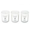 Ritzenhoff Bougie parfumée Island Spa (lot de 3) - Blanc