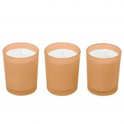 Ritzenhoff Bougie parfumée Mango Guava (lot de 3) - Orange