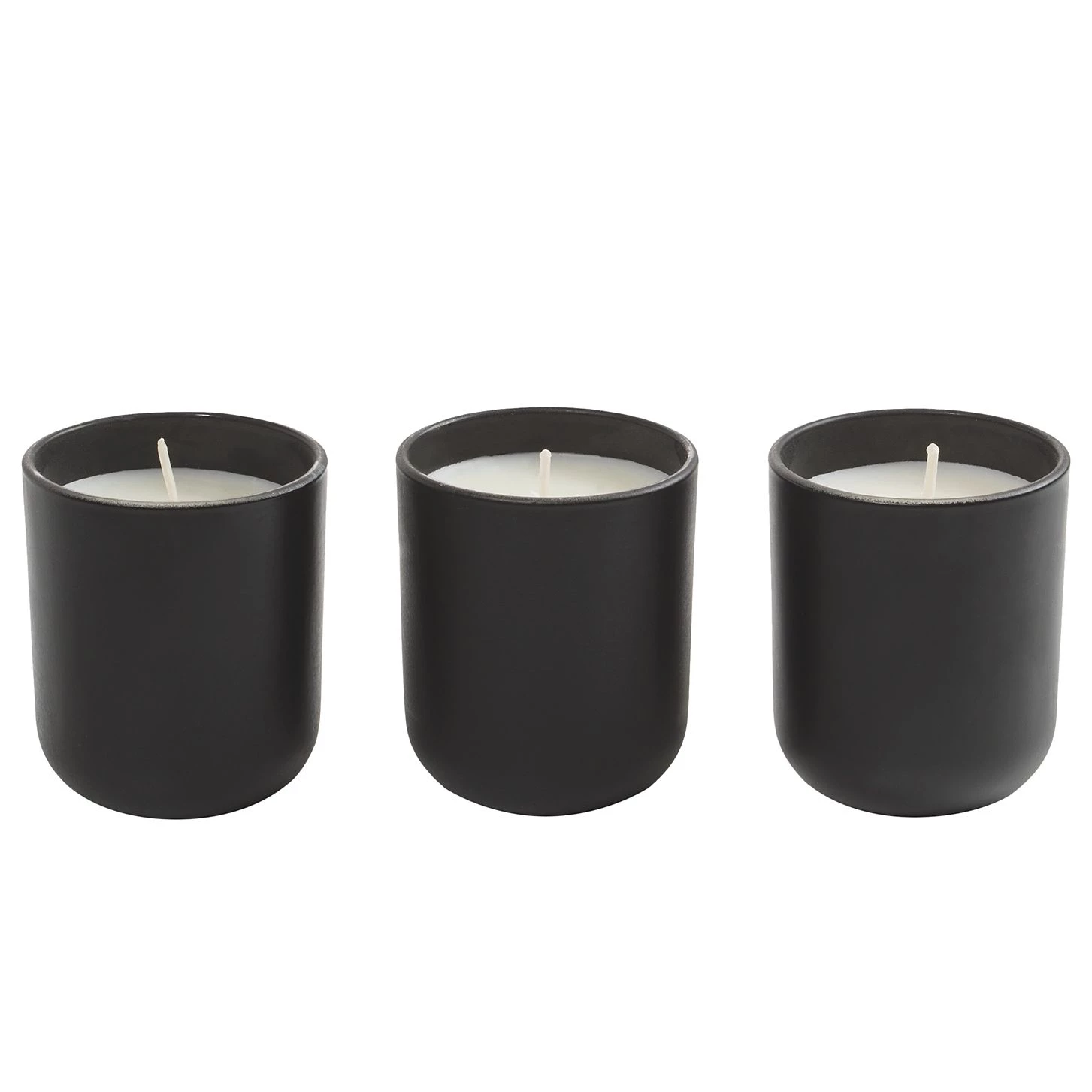 Ritzenhoff Bougie parfumée Sandalwood (lot de 3) - Noir 1 Ritzenhoff Bougie parfumée Sandalwood (lot de 3) - Noir