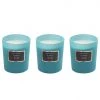 Ritzenhoff Bougie parfum French Riviera (lot de 3) - Bleu