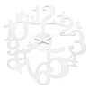 Koziol Horloge murale Piep - Matière plastique - Blanc